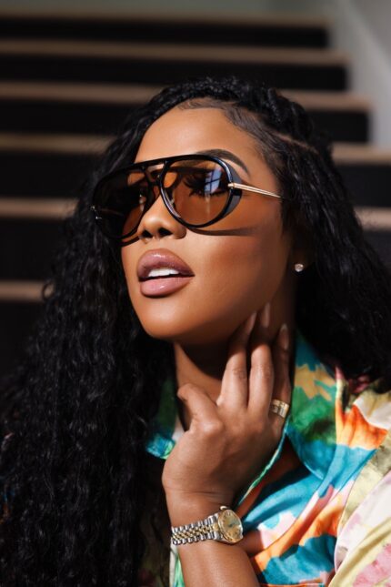 Private Jet | Sunglasses - Black